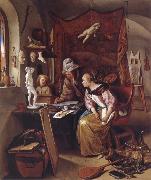 Jan Steen The During Lesson USA oil painting artist